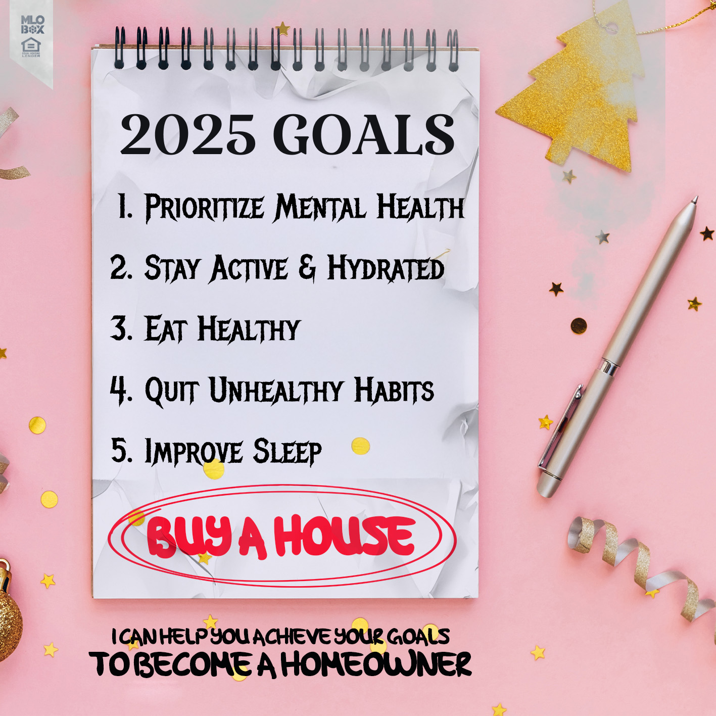 2024 GOALS - Darren Lee - Mortgage Loan Officer
