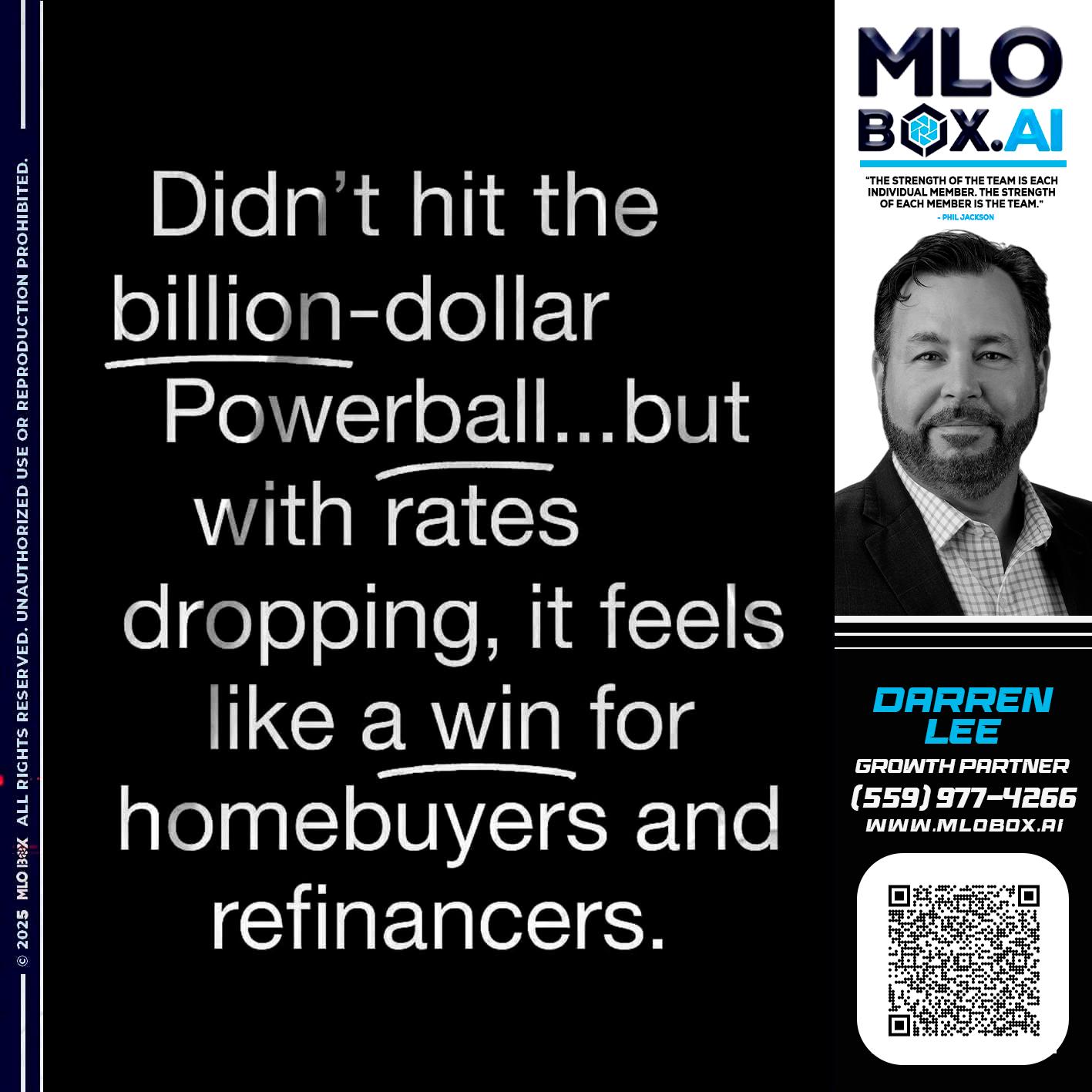 DIDNT HIT - Darren Lee -Mortgage Loan Officer