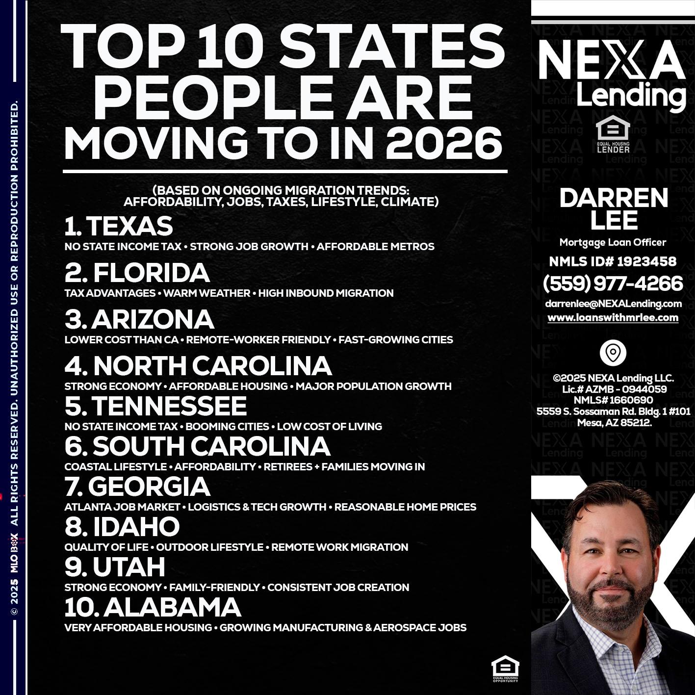 top 10 - Darren Lee -Mortgage Loan Officer