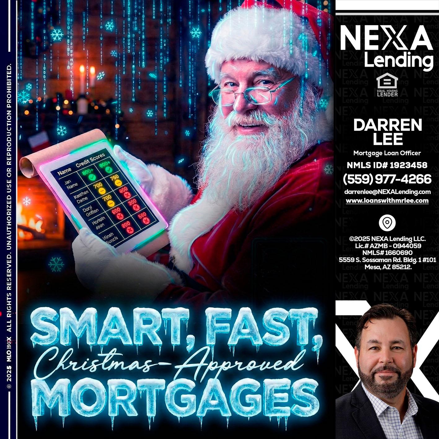 SMART, FAST - Darren Lee -Mortgage Loan Officer