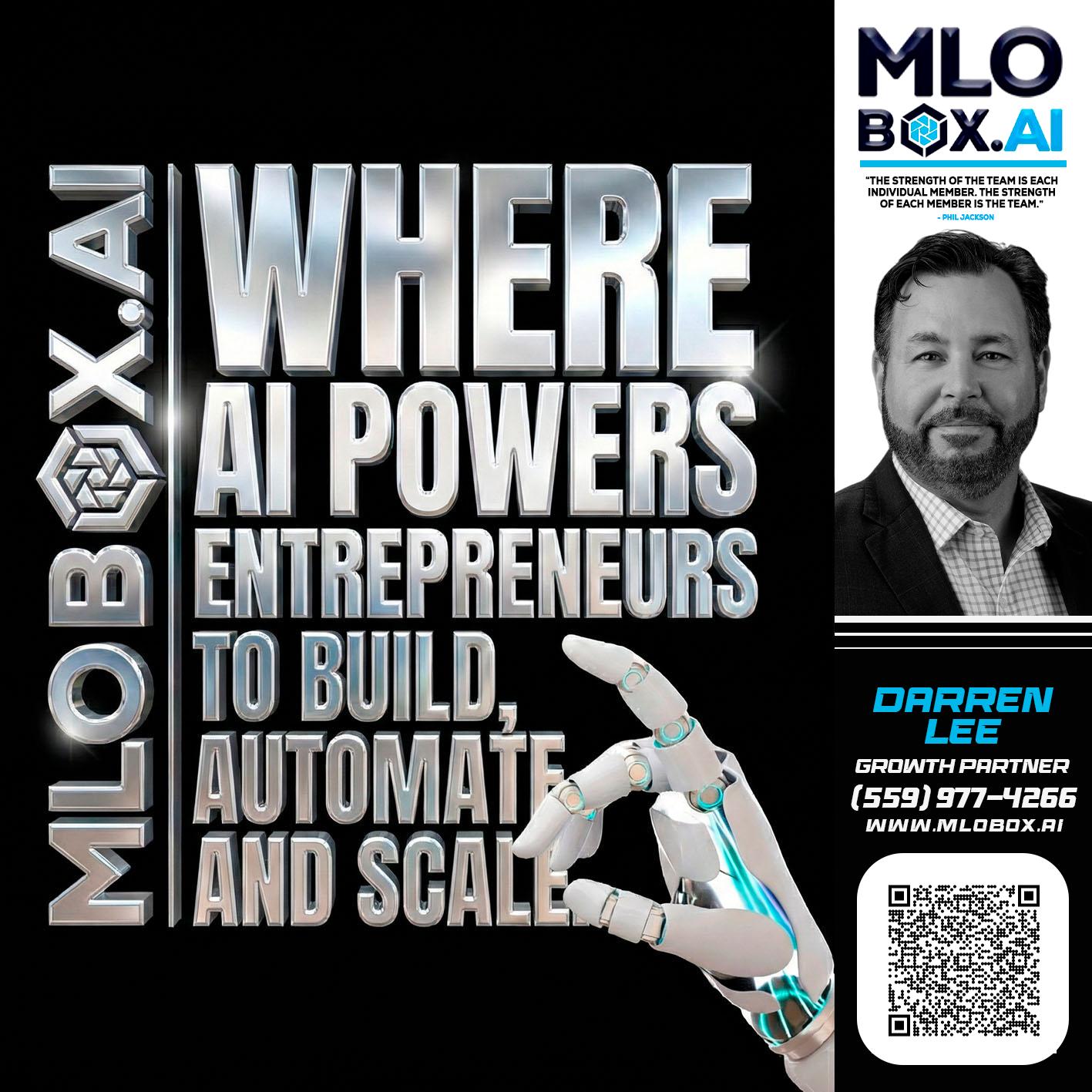 WHERE AI POWERS - Darren Lee -Mortgage Loan Officer