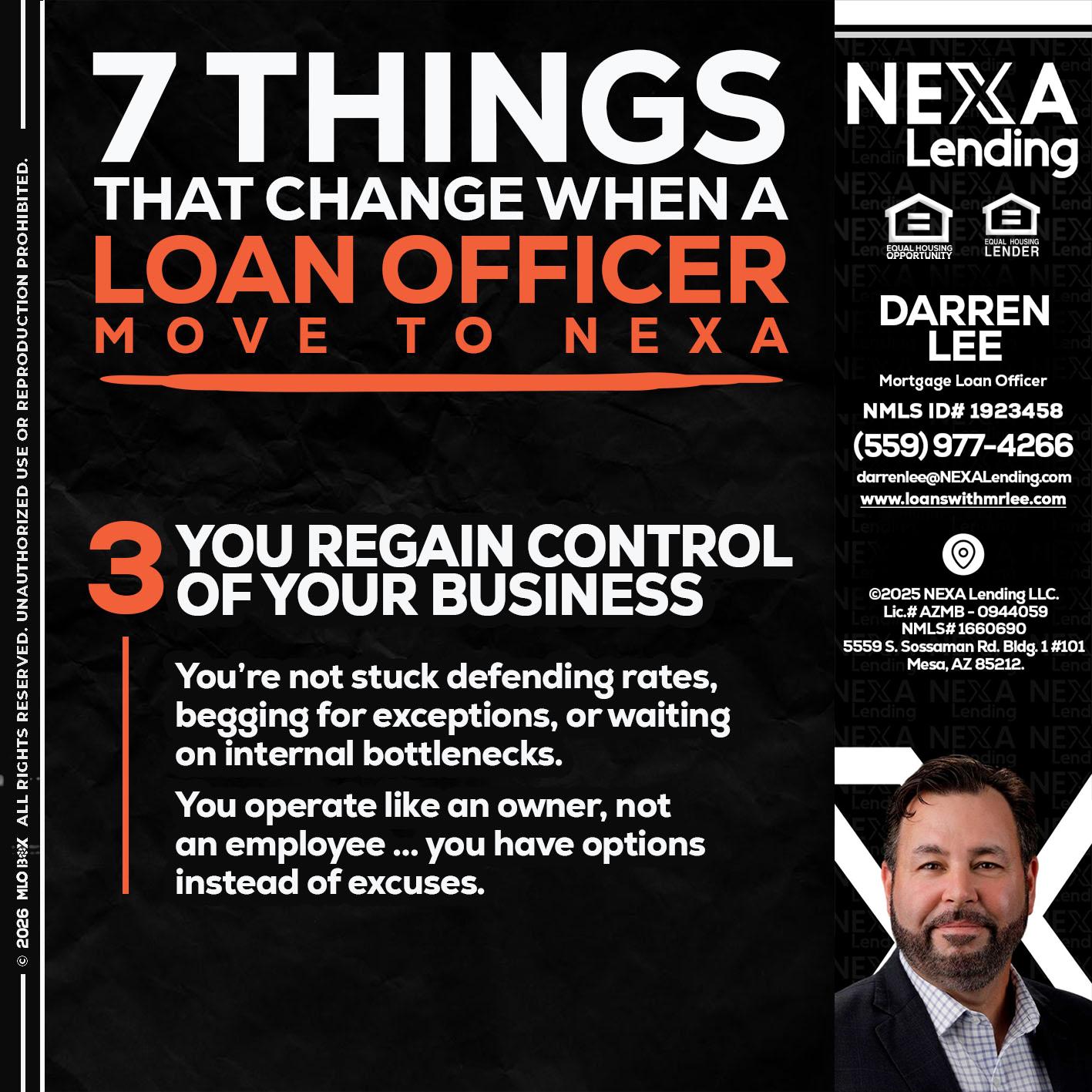 7 things (3) - Darren Lee -Mortgage Loan Officer