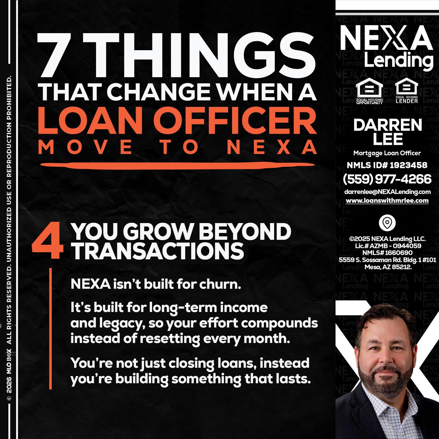 7 THINGS (4) - Darren Lee -Mortgage Loan Officer