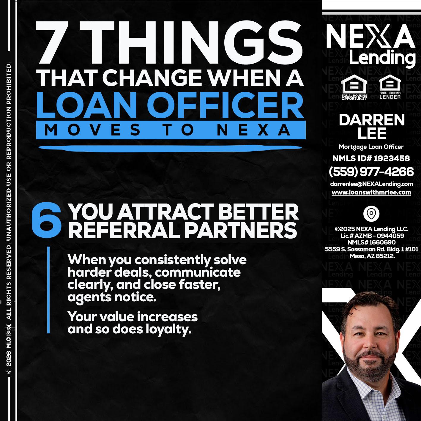 7 THINGS (6) - Darren Lee -Mortgage Loan Officer