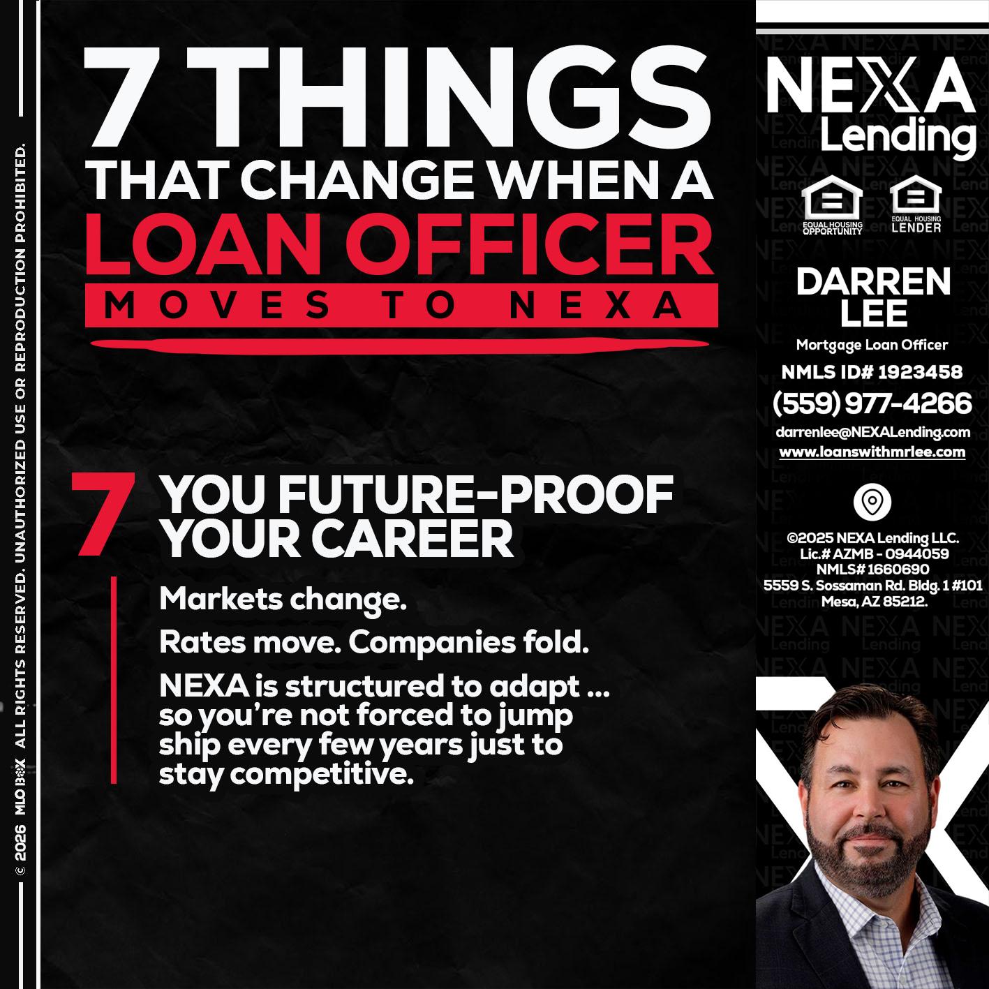 7 THINGS (7) - Darren Lee -Mortgage Loan Officer