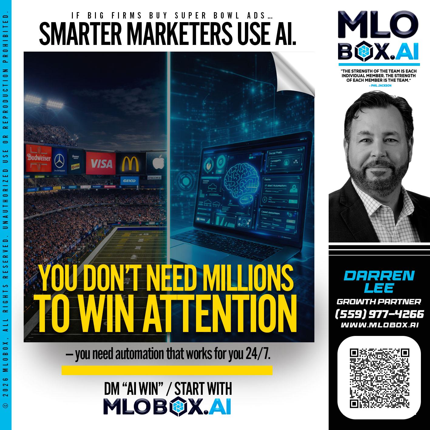 you don't need - Darren Lee -Mortgage Loan Officer