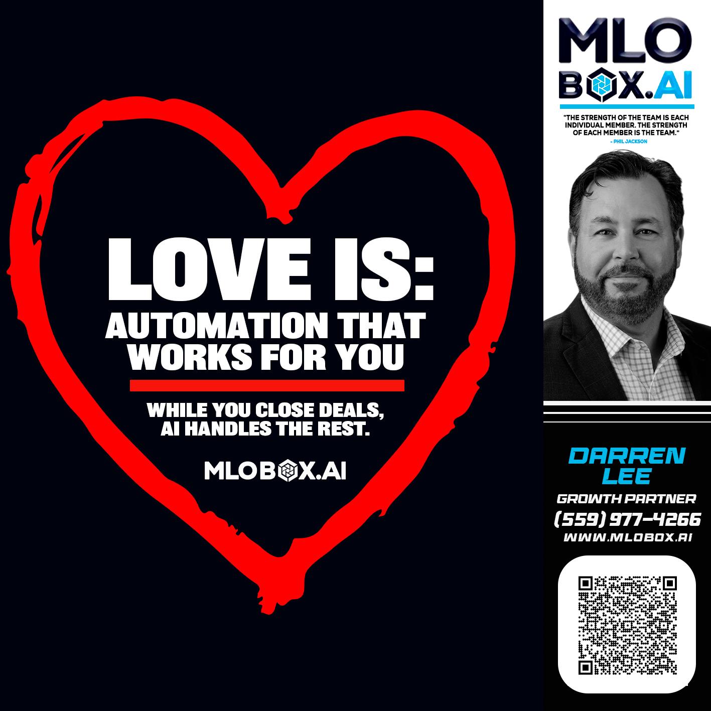 love is - Darren Lee -Mortgage Loan Officer