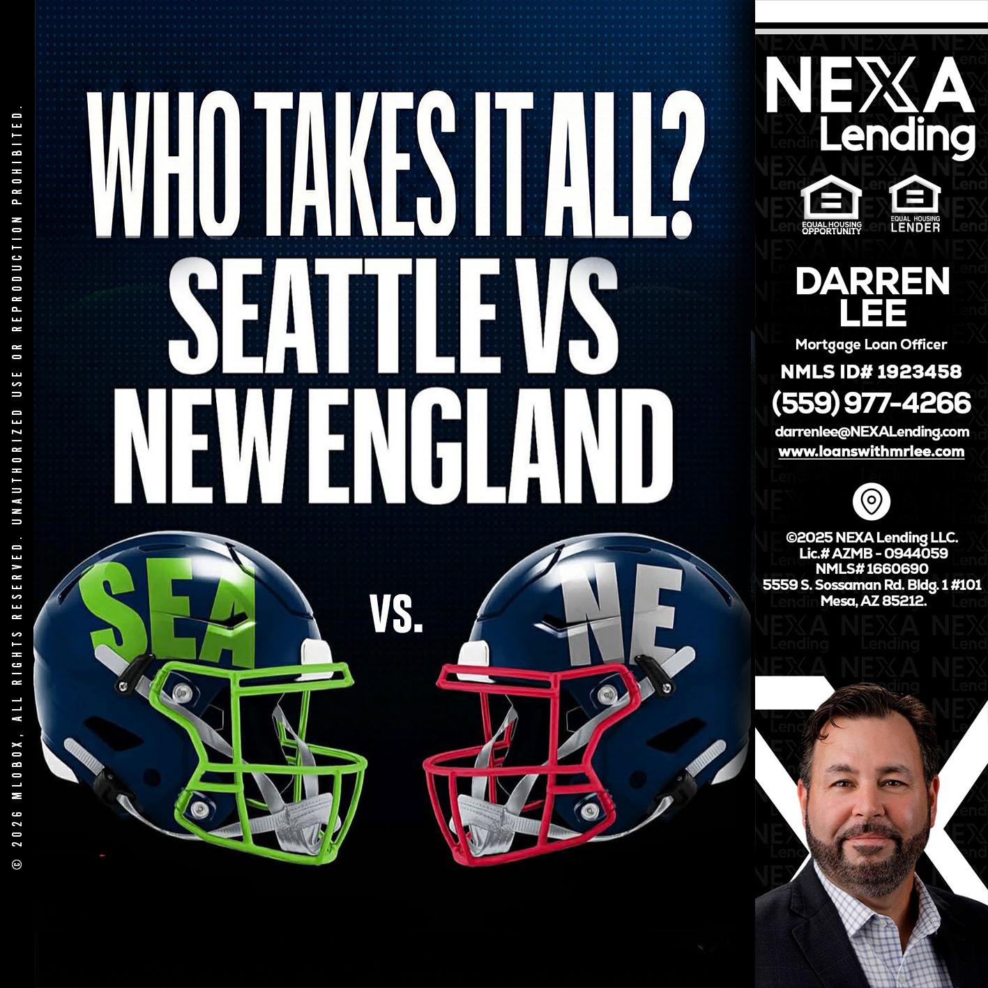 WHO TAKE IT ALL? - Darren Lee -Mortgage Loan Officer