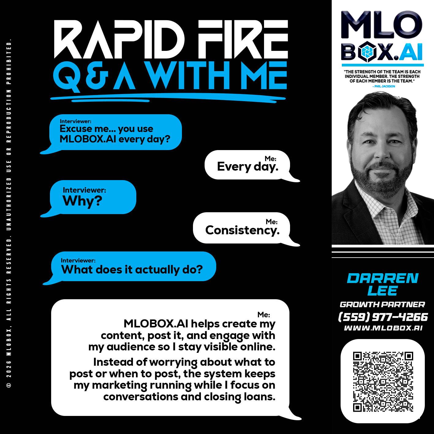 RAPID Q&A - Darren Lee -Mortgage Loan Officer