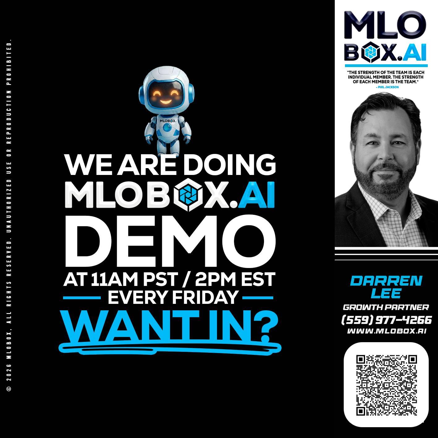 WE ARE DOING - Darren Lee -Mortgage Loan Officer