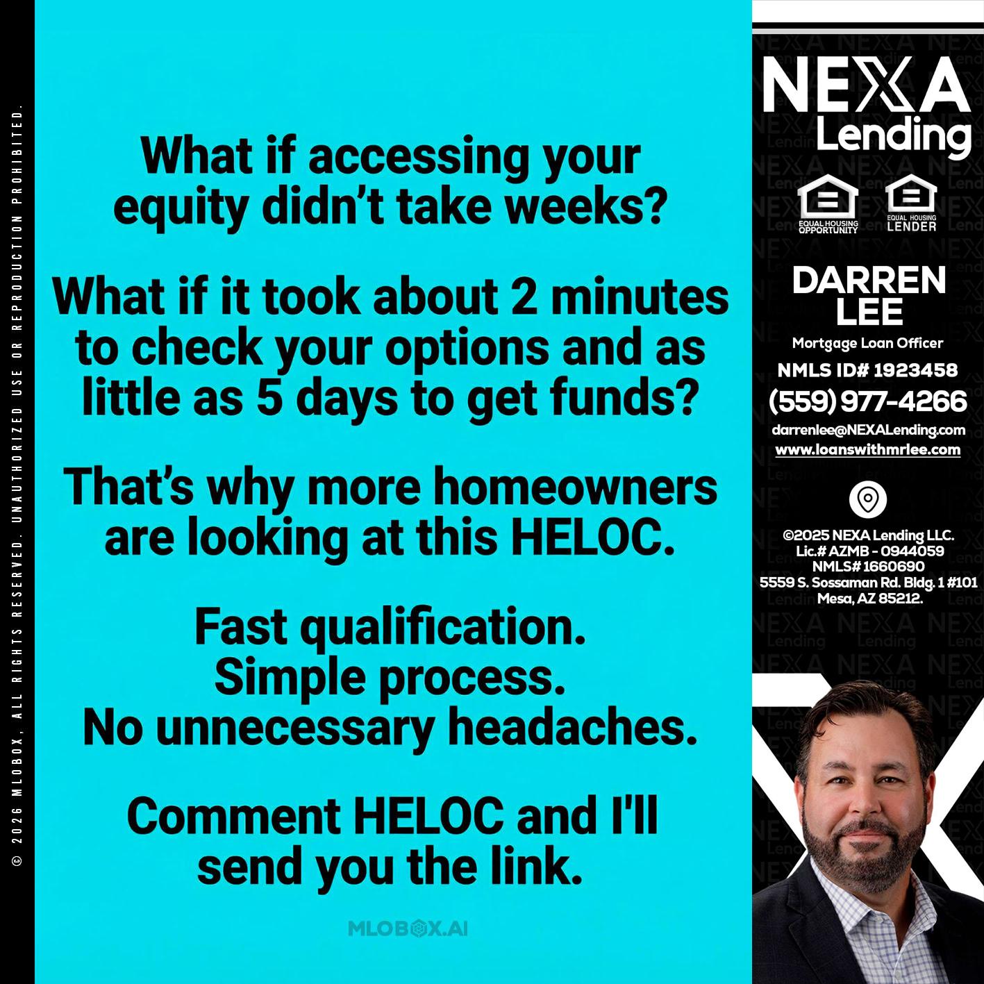 what if - Darren Lee -Mortgage Loan Officer
