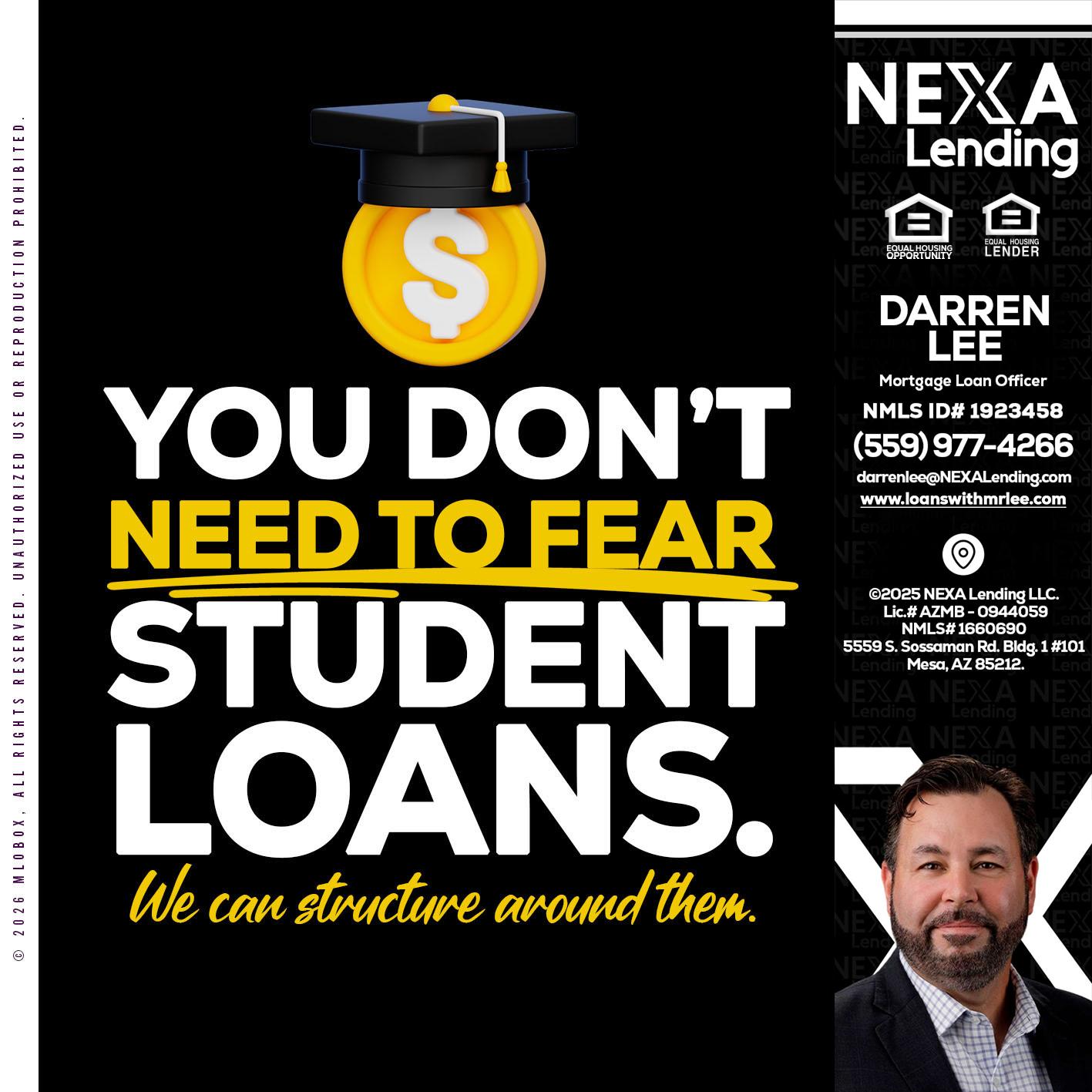 YOU DONT NEED - Darren Lee -Mortgage Loan Officer