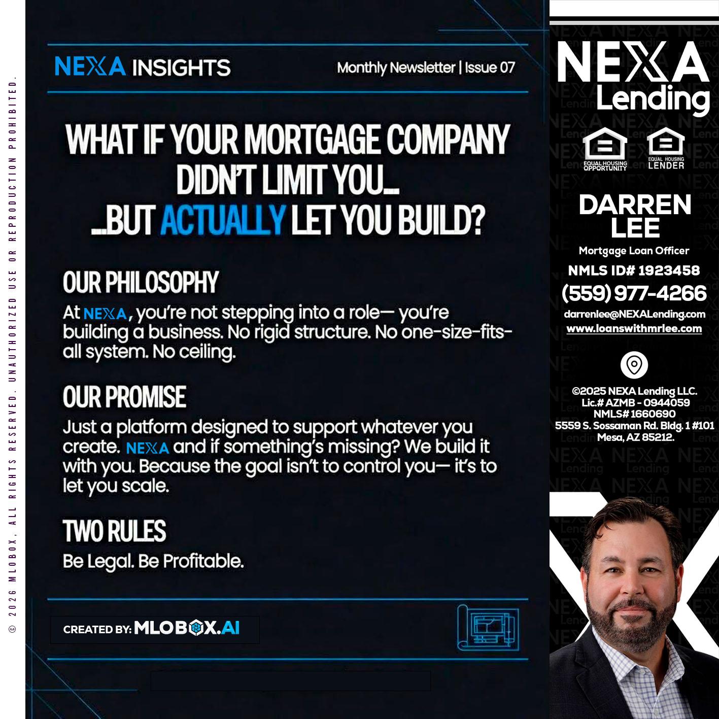 NEXA INSIGHTS - Darren Lee -Mortgage Loan Officer