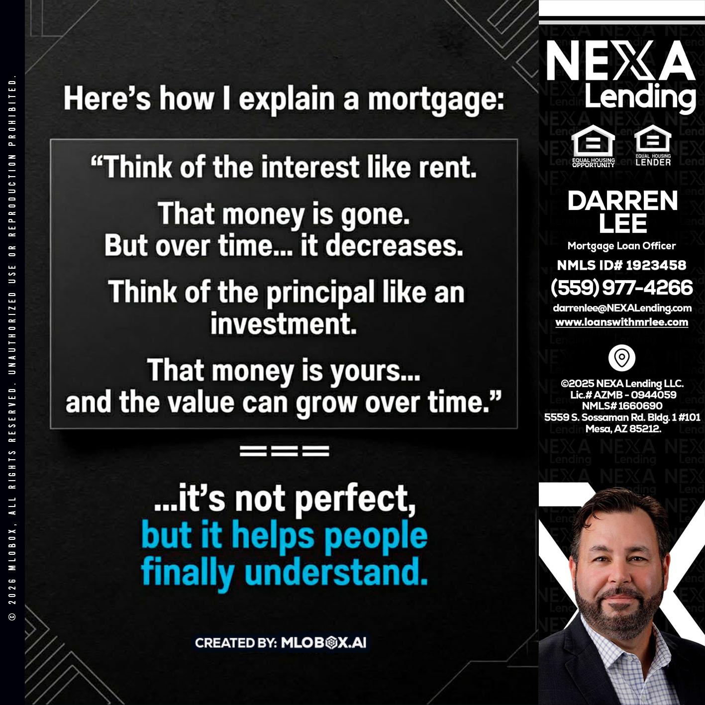 HERES NOW - Darren Lee -Mortgage Loan Officer