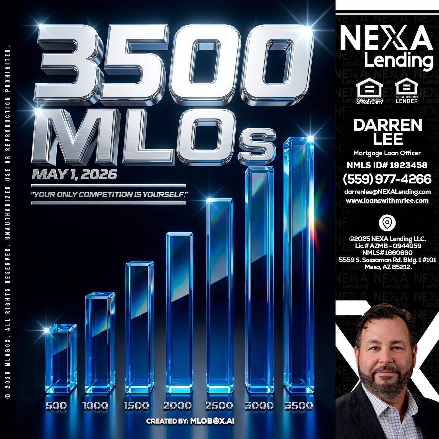 3500 MLOs - Darren Lee -Mortgage Loan Officer