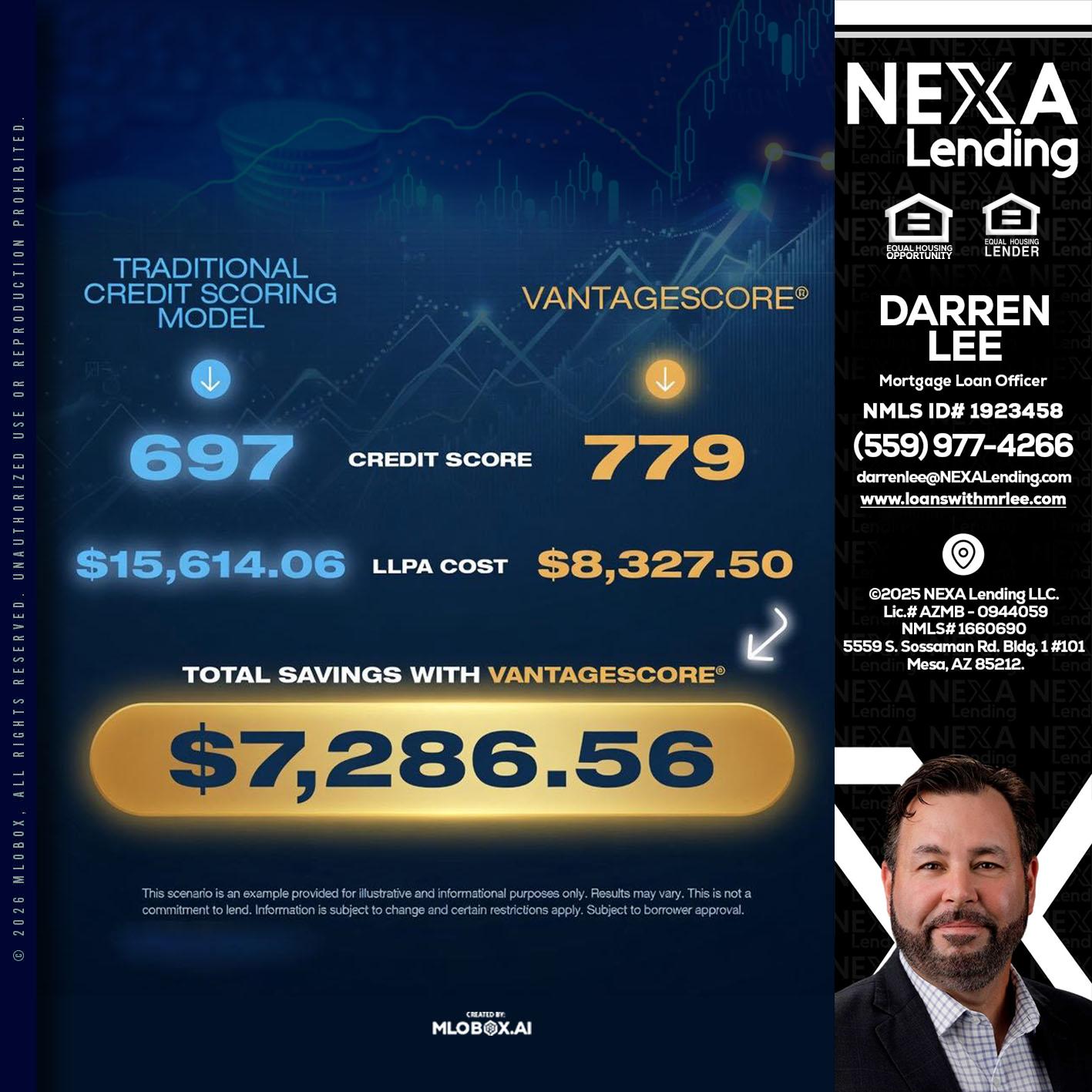 $7,286.56 - Darren Lee -Mortgage Loan Officer