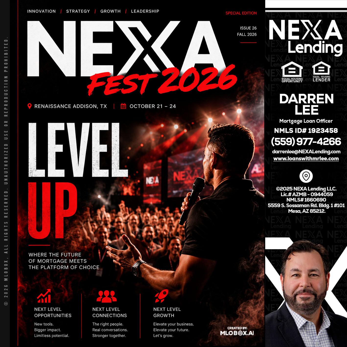 NEXA FEST 2026 - Darren Lee -Mortgage Loan Officer