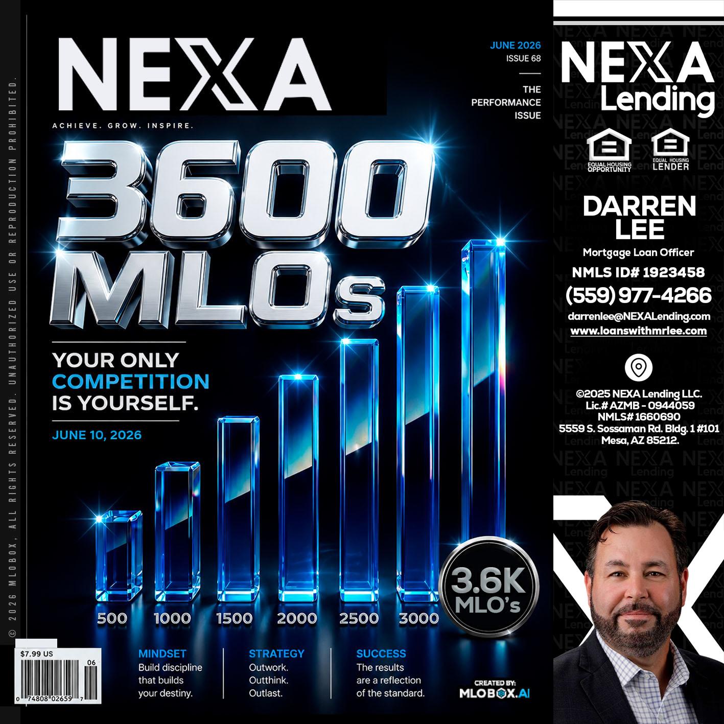 3600 MLOs - Darren Lee -Mortgage Loan Officer