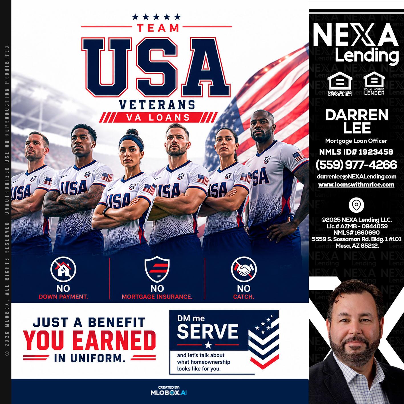 USA TEAM - Darren Lee -Mortgage Loan Officer