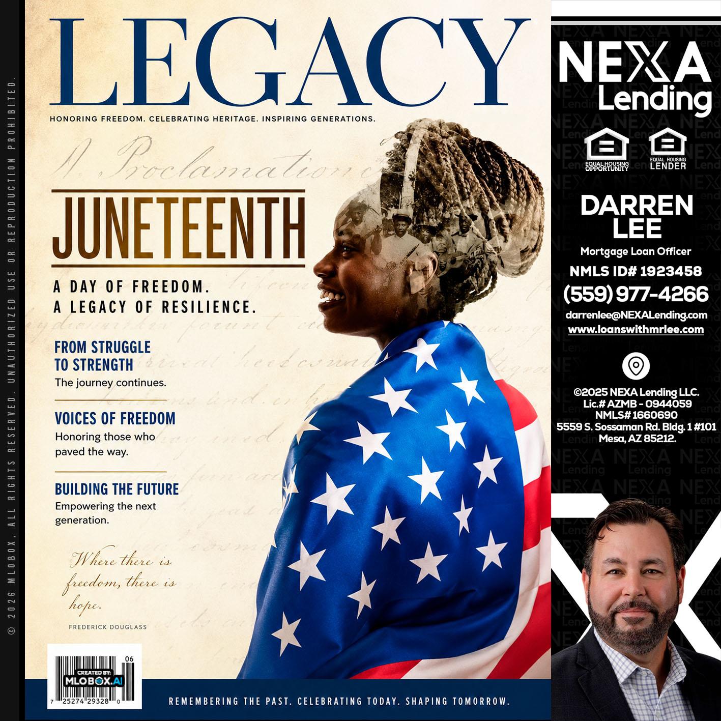 LEGACY - Darren Lee -Mortgage Loan Officer