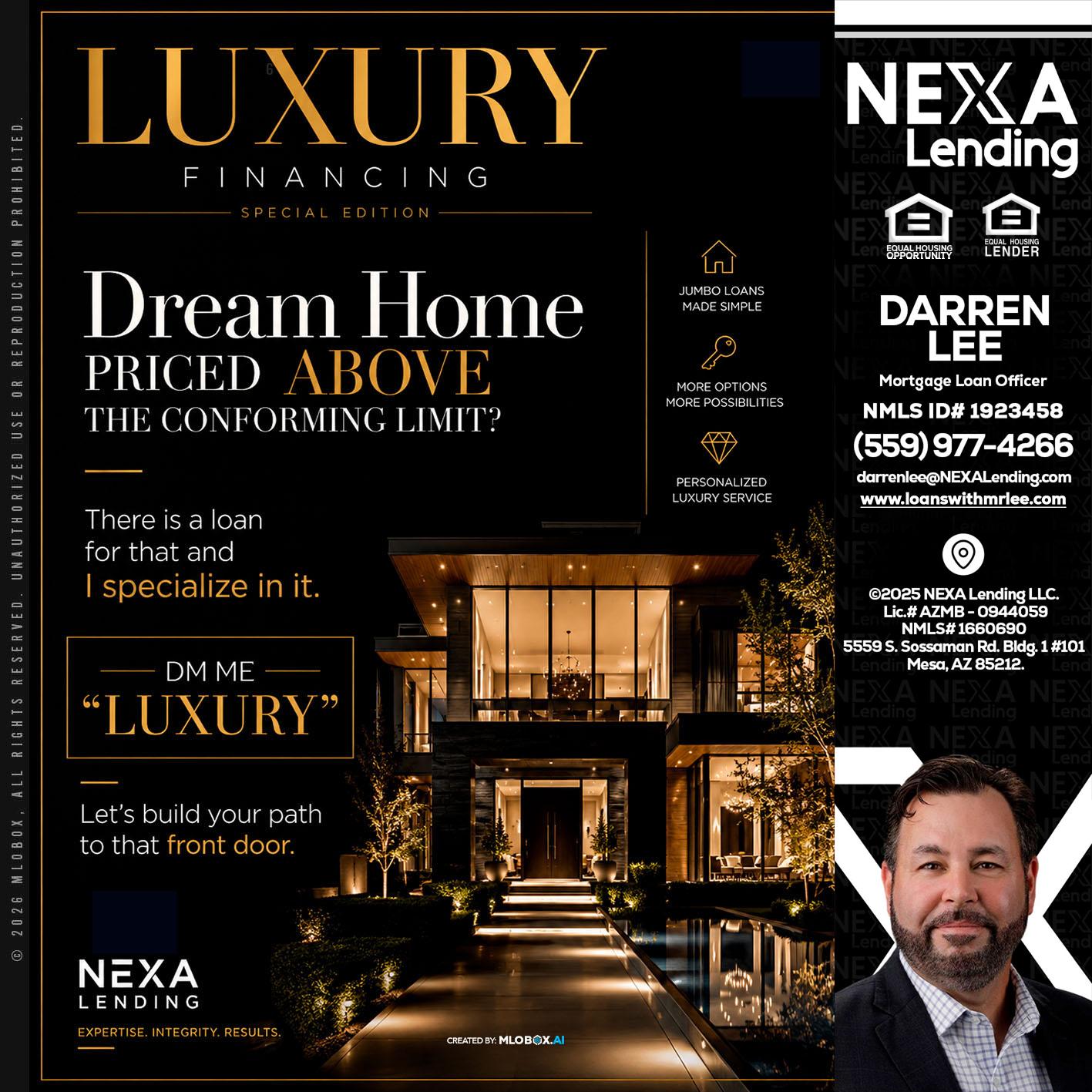 LUXURY - Darren Lee -Mortgage Loan Officer