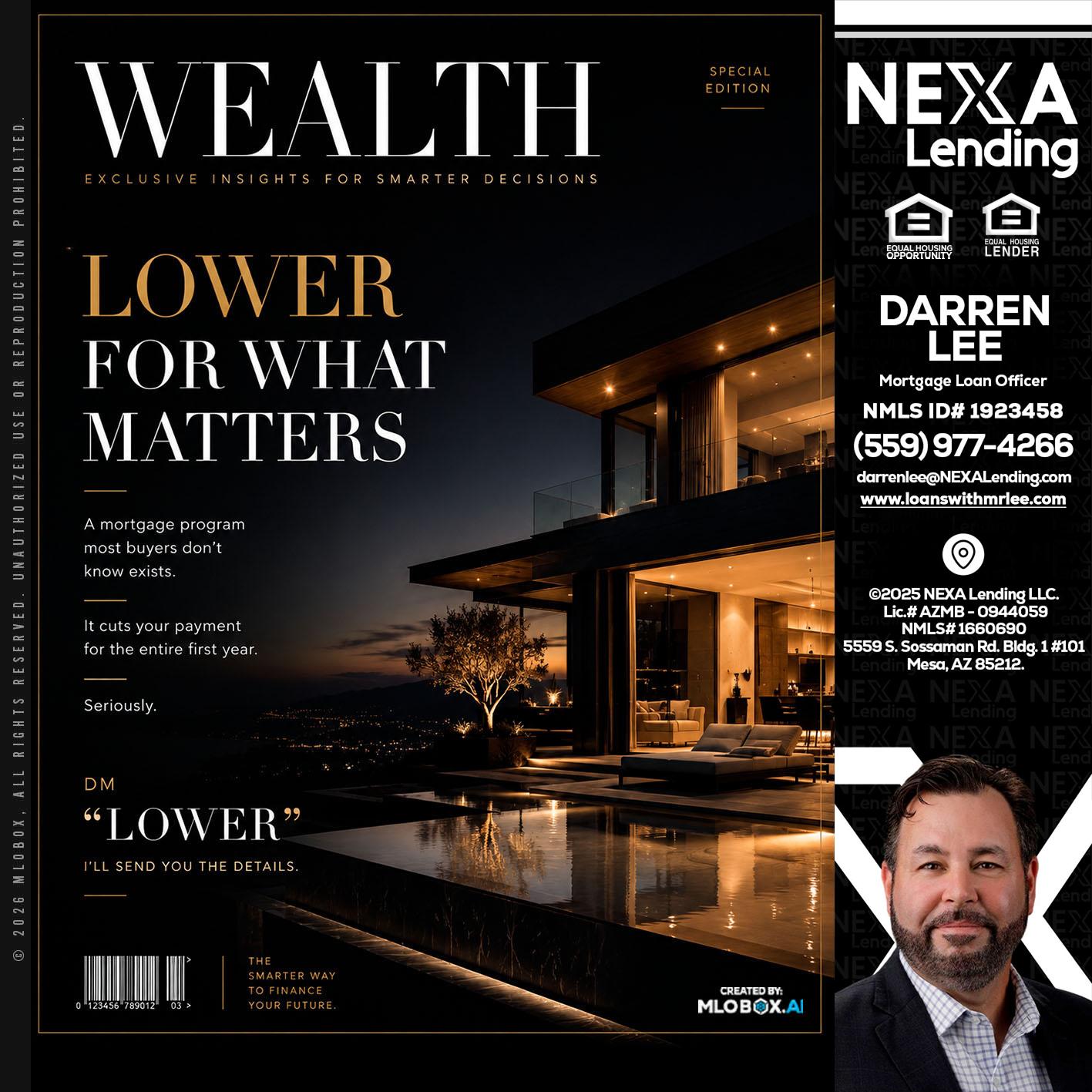 WEALTH - Darren Lee -Mortgage Loan Officer