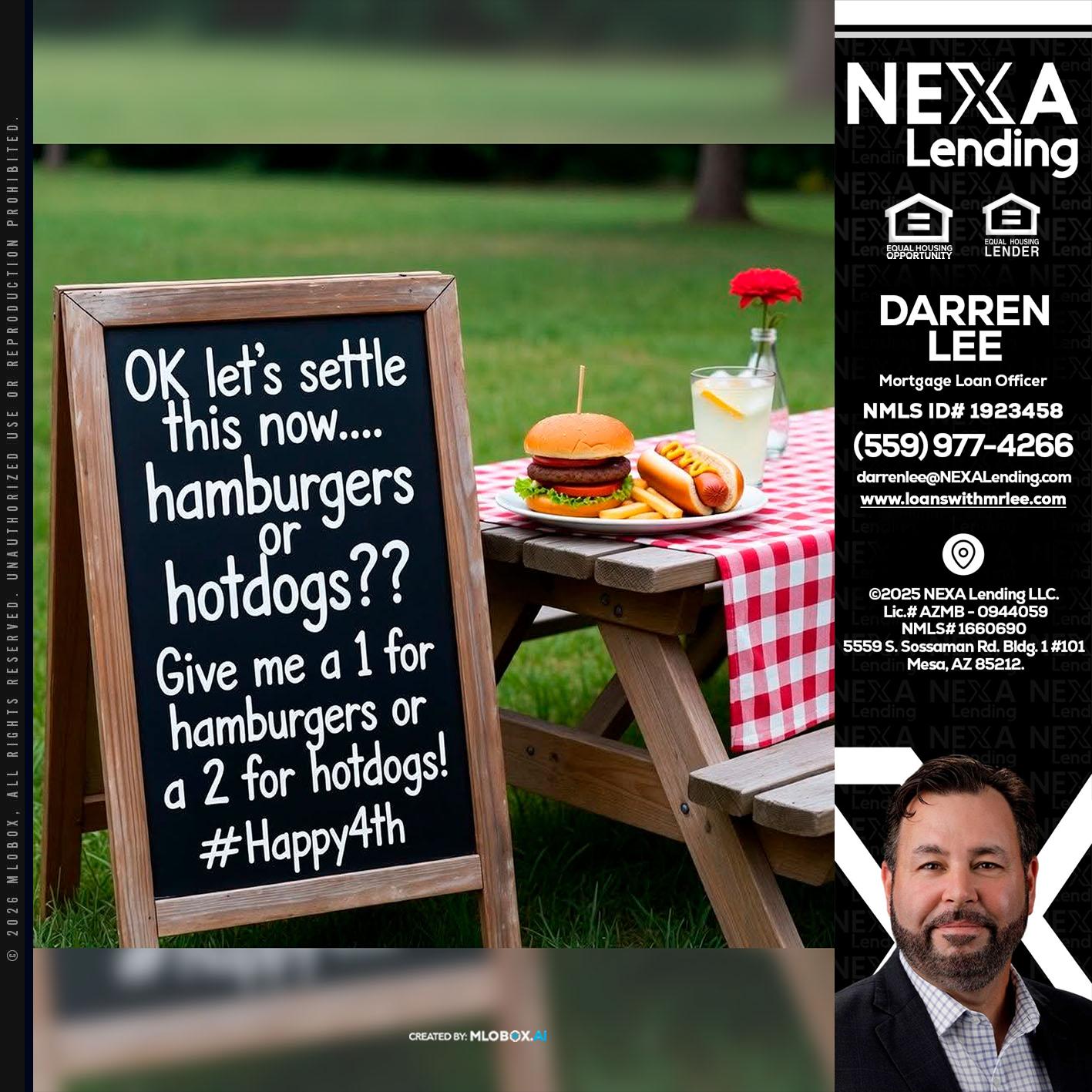 let settle this - Darren Lee -Mortgage Loan Officer