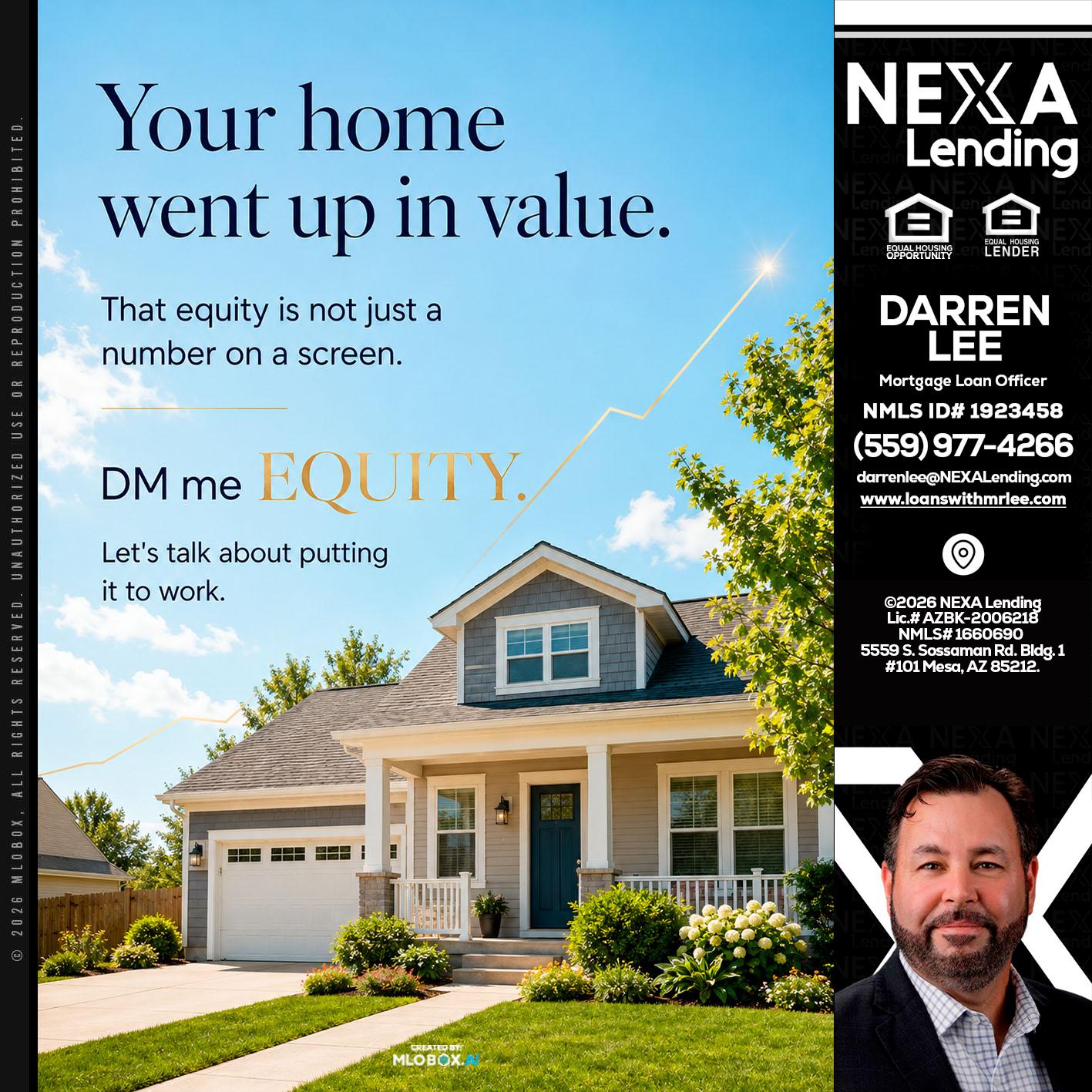 YOUR HOME - Darren Lee -Mortgage Loan Officer