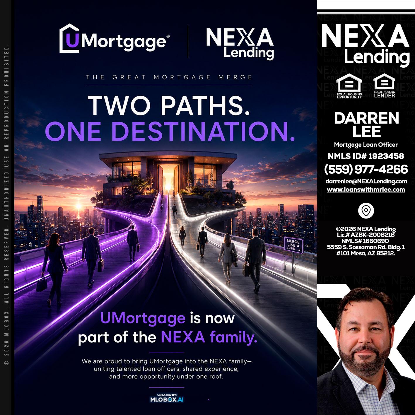 two path - Darren Lee -Mortgage Loan Officer