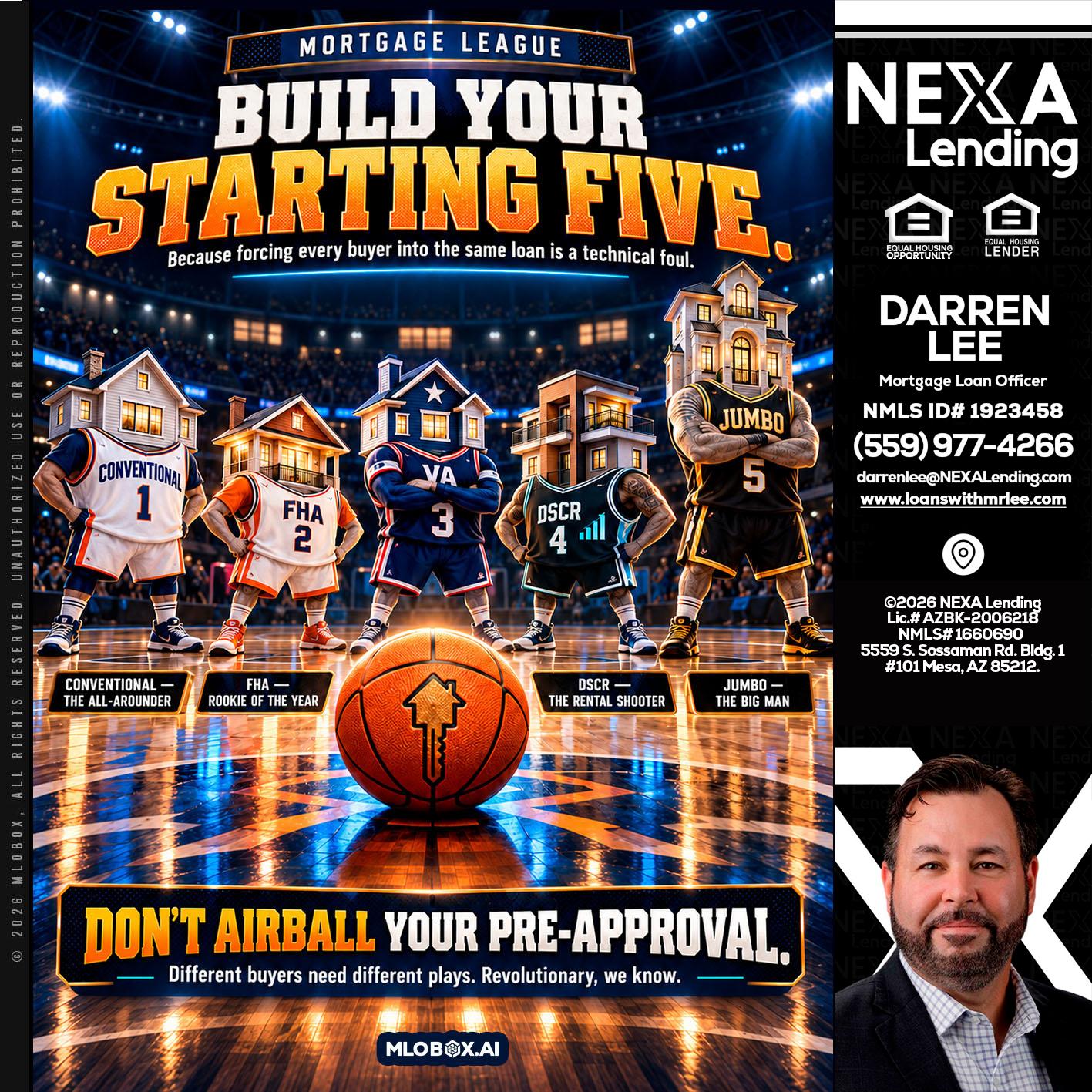 BUILD YOUR - Darren Lee -Mortgage Loan Officer